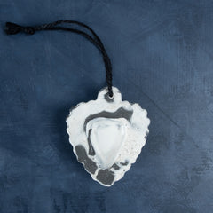 Ceramic Heart Ornament By Arii Momoyo Pottery