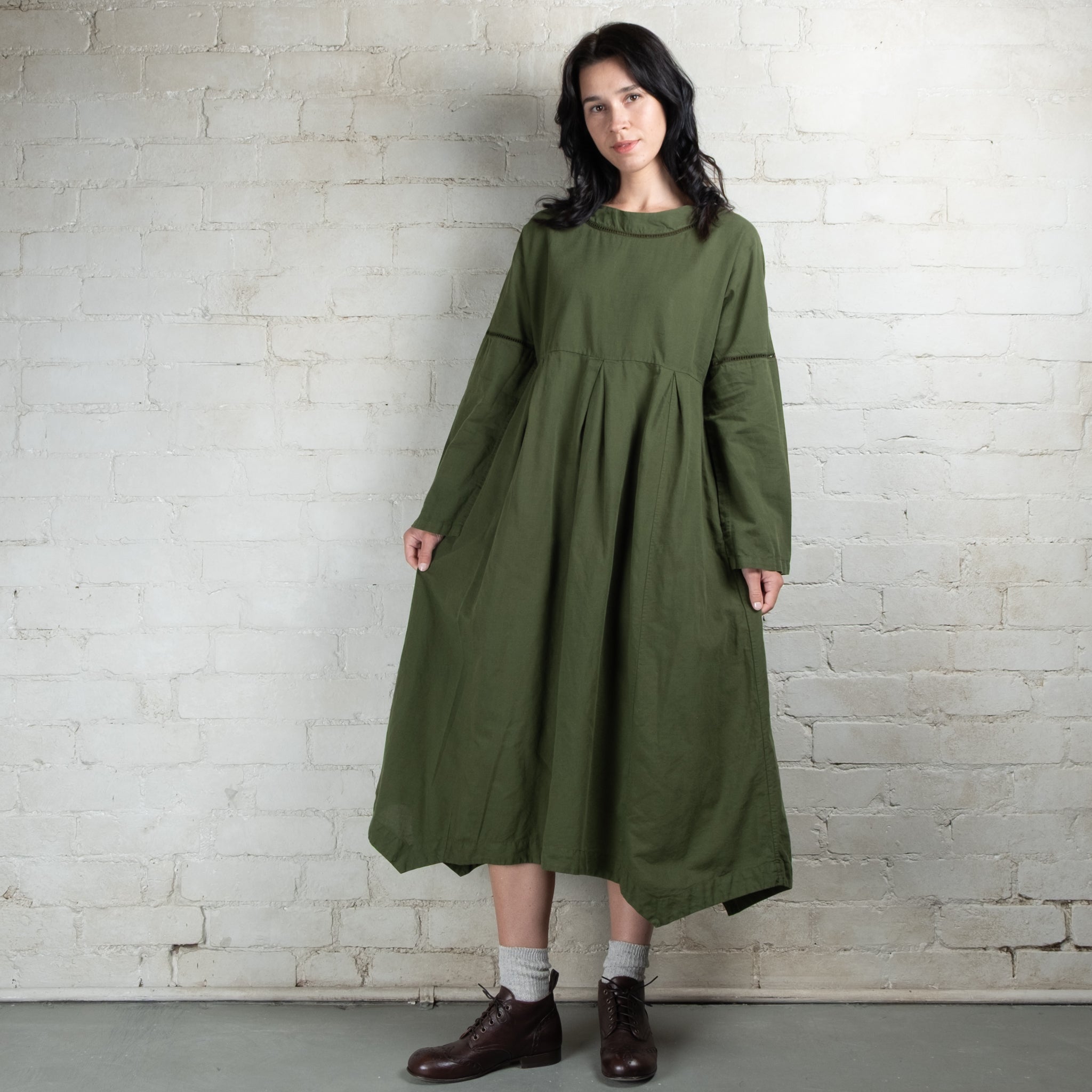 Violetta Albertine Linen Cotton Dress