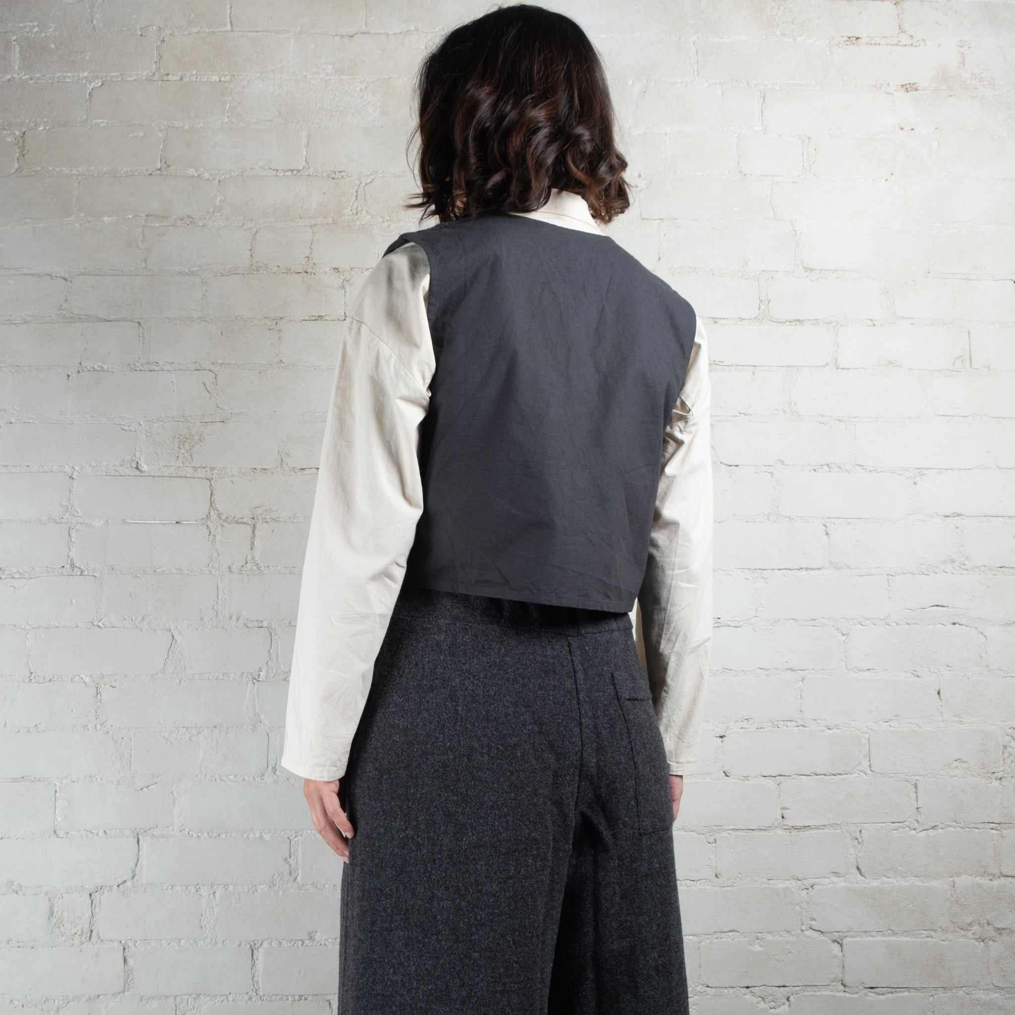 Elsa Esturgie Magie Carbon Woollen Pants