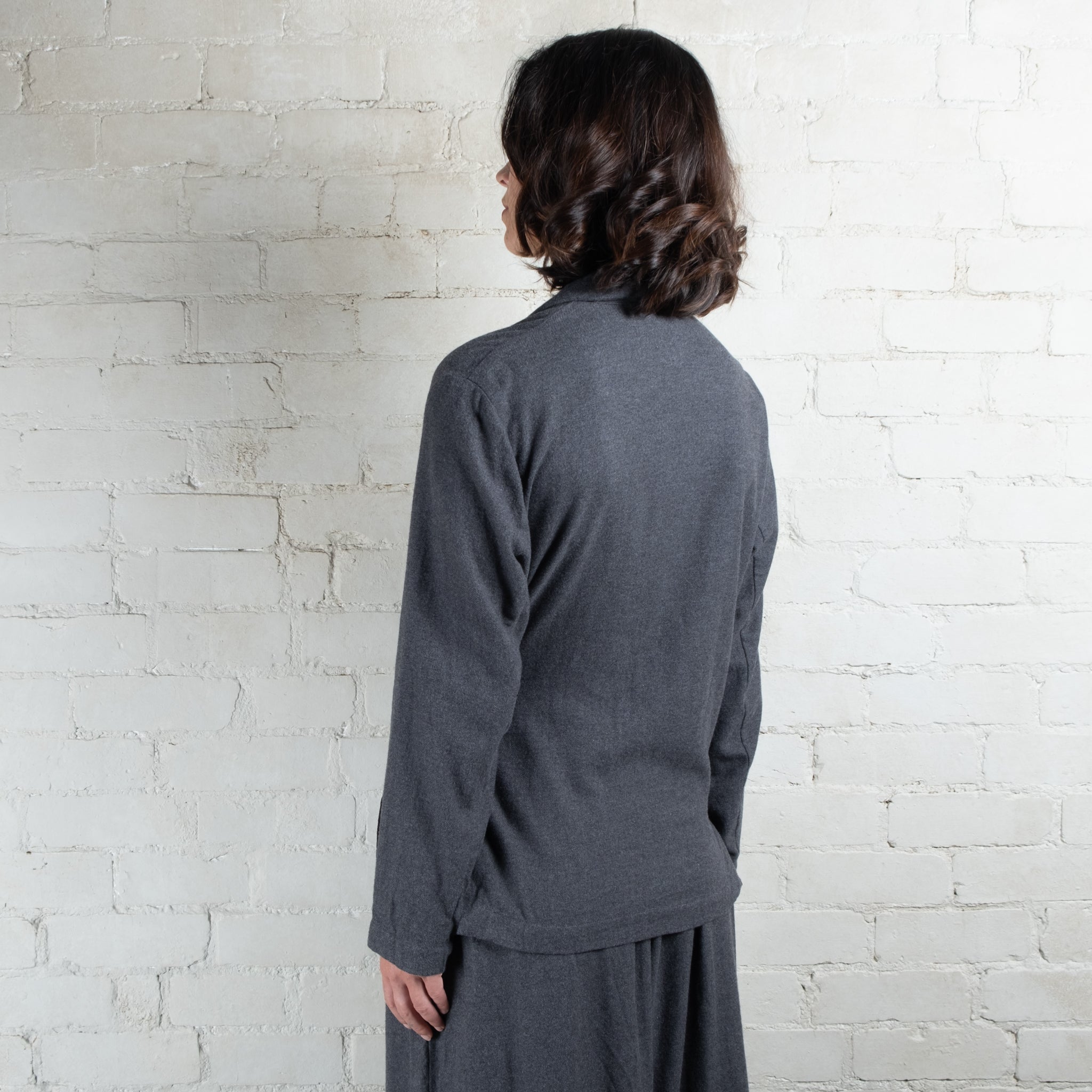 Elsa Esturgie Murmure Grey Cotton Jacket