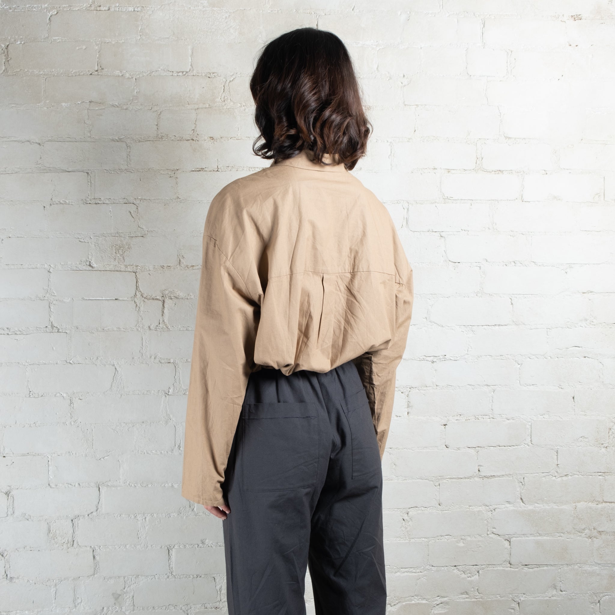 Elsa Esturgie Marbre Carbon Organic Cotton Pants