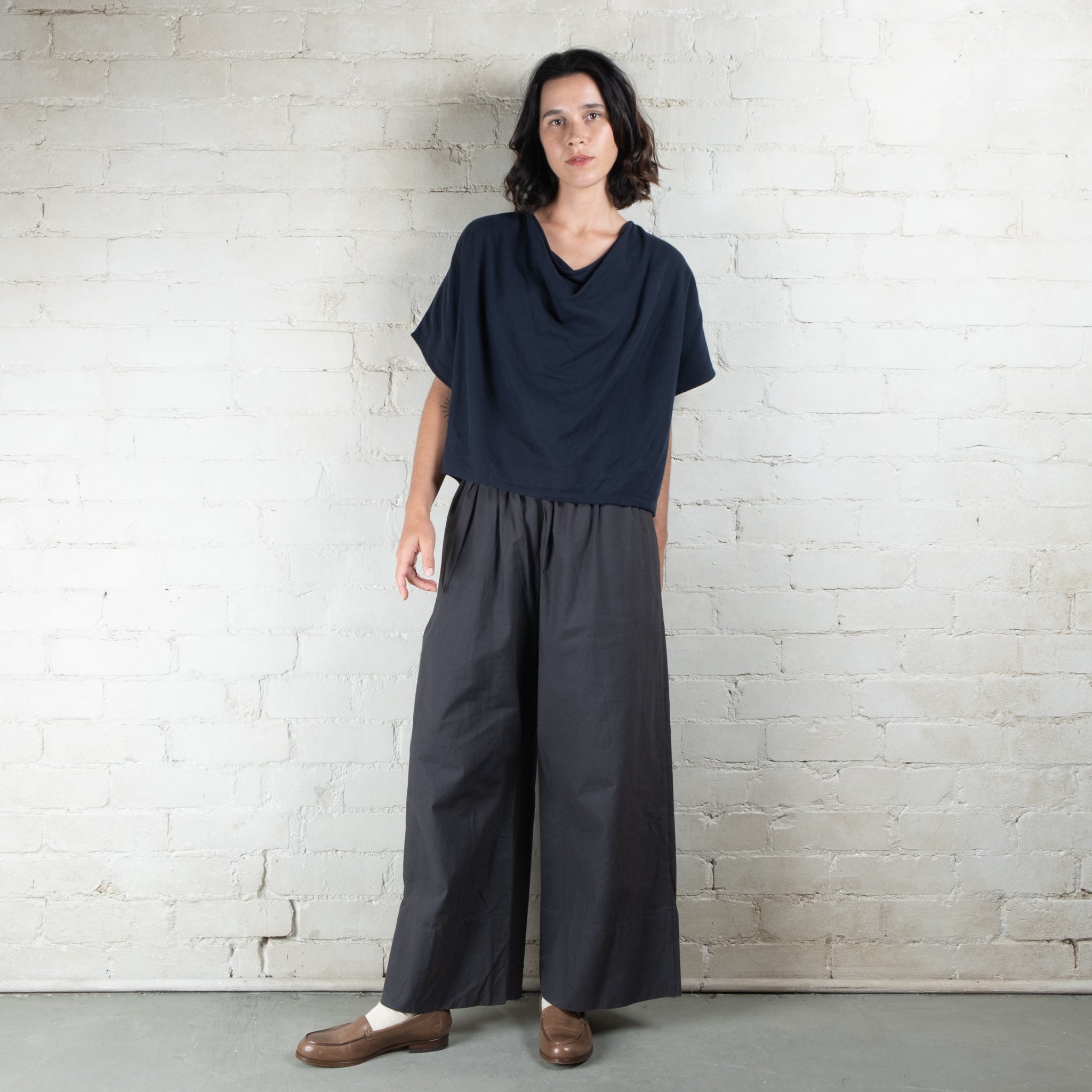 Elsa Esturgie Méandre Carbon Organic Cotton Pants