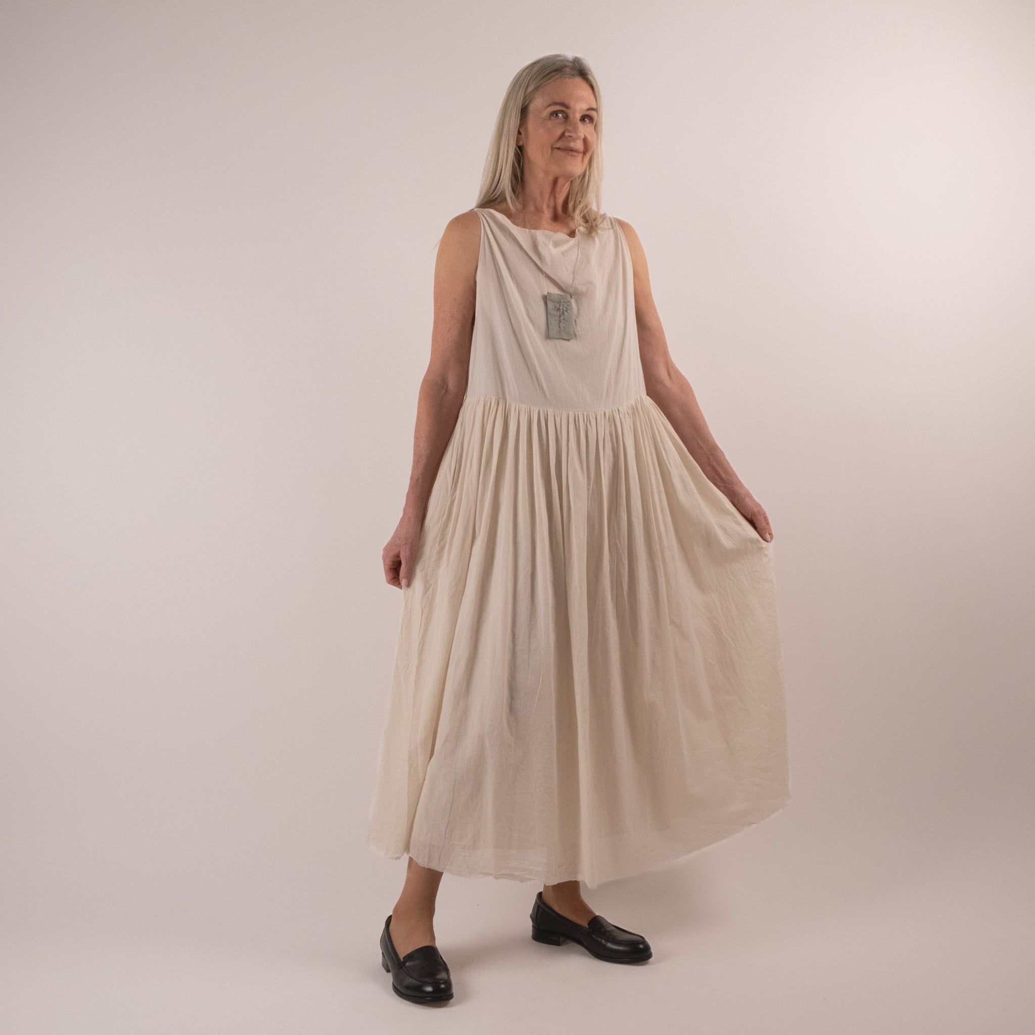 Elsa Esturgie Lenteur Organic Cotton Dress