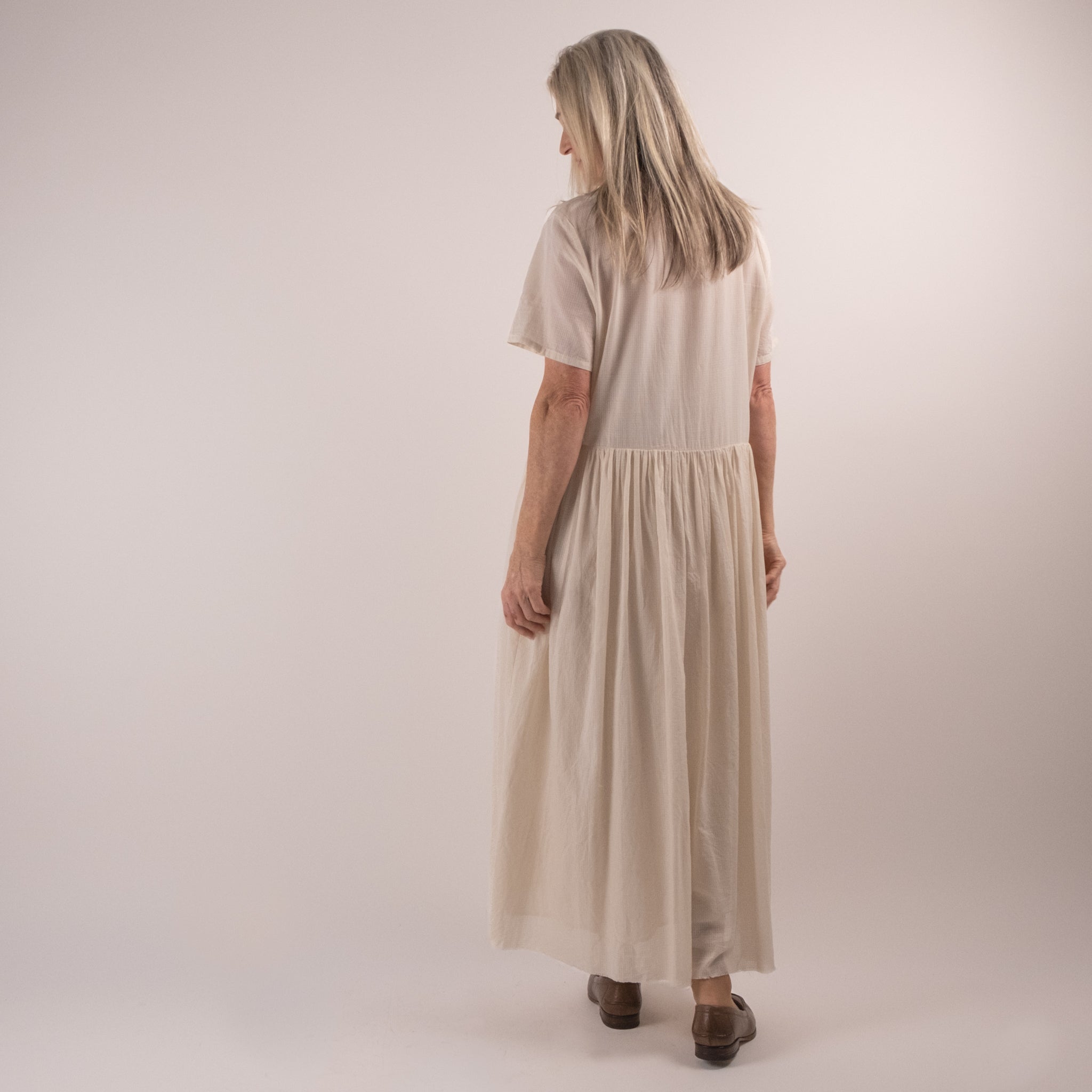 Elsa Esturgie Larme Organic Cotton Dress