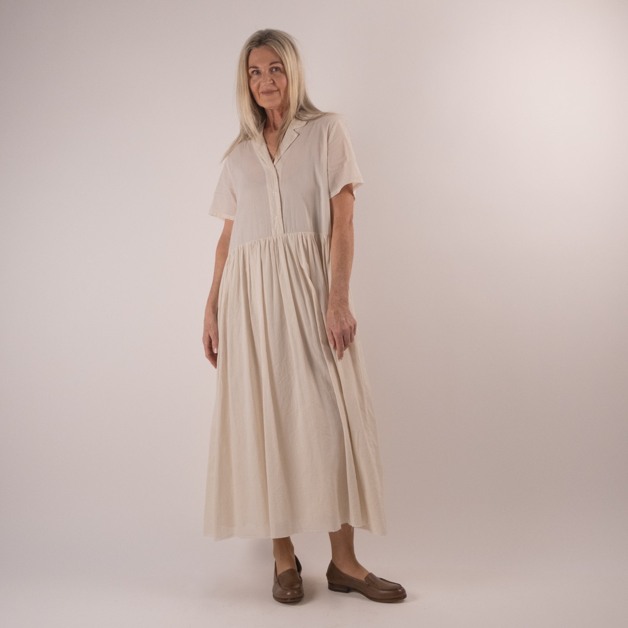 Elsa Esturgie Larme Organic Cotton Dress