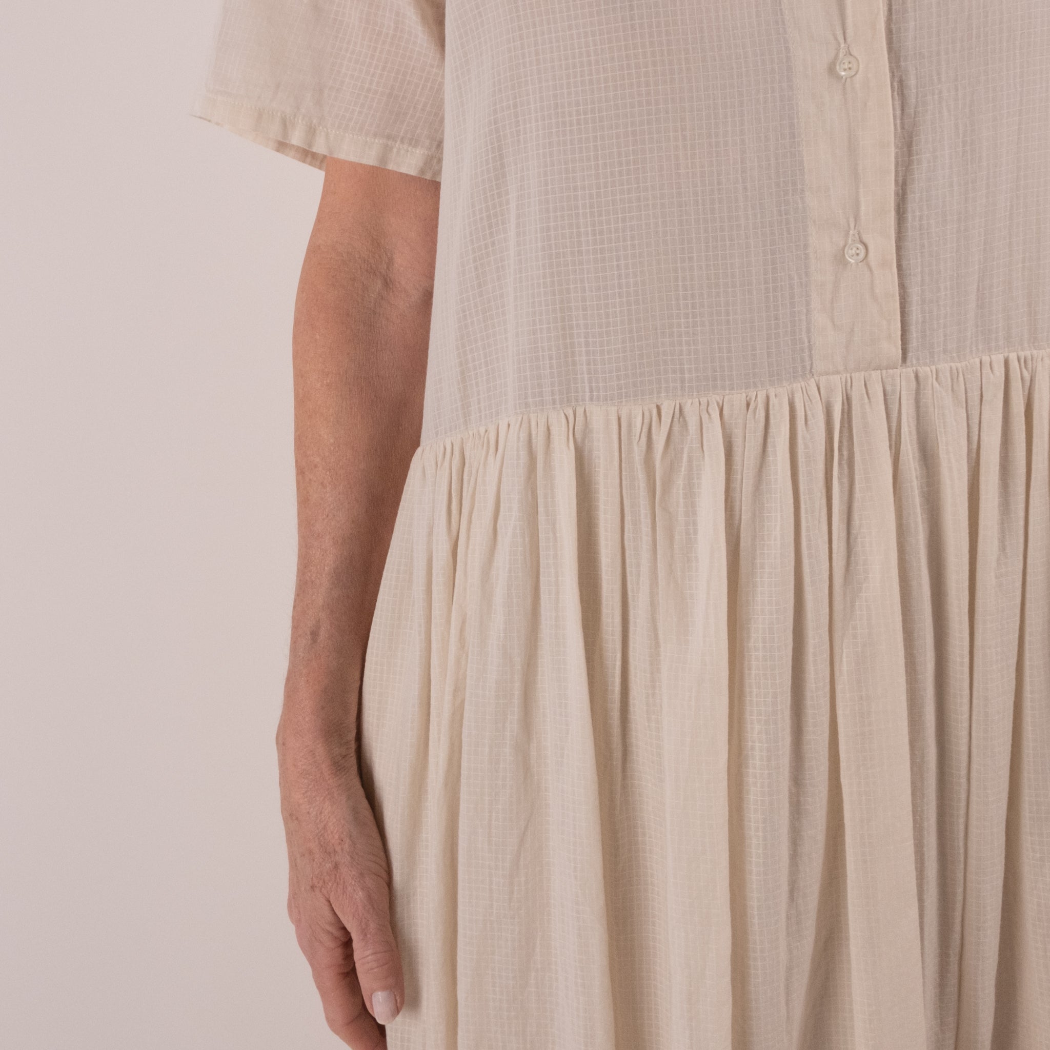 Elsa Esturgie Larme Organic Cotton Dress