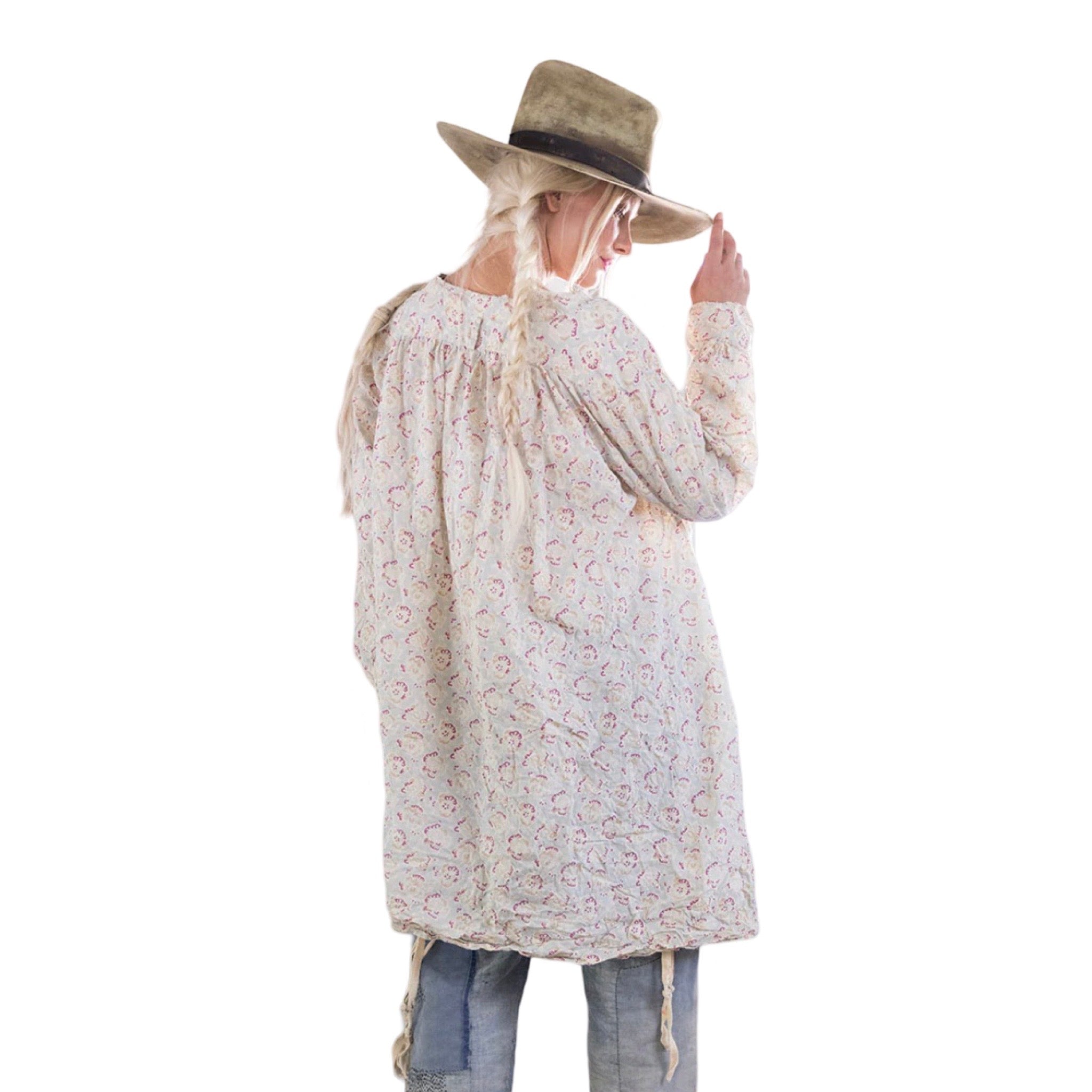 Magnolia Pearl Classic Ines Block Printed Shirt