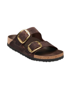 Birkenstock Arizona Big Buckle Oiled Habana Brown Leather Regular