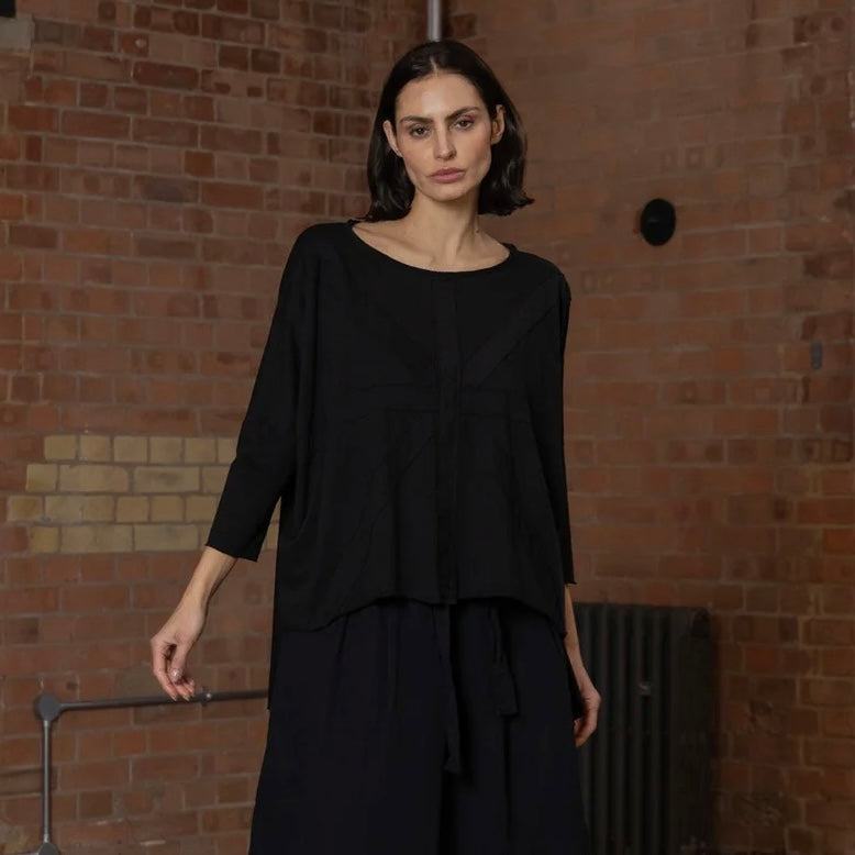 Meg By Design Cotton Long Sleeved Union Tee