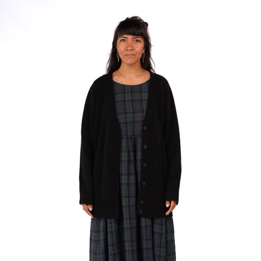 Montaigne Patou Lambswool Long Line Cardigan