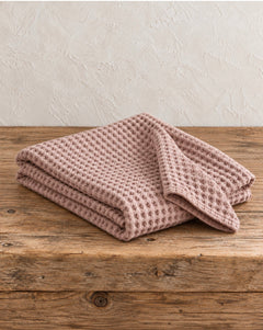 Organic Cotton Rustic Waffle Tea Towel