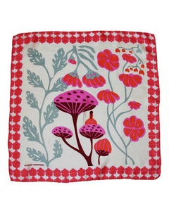 Les Belles Vagabondes Printed Silk Scarf