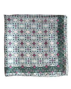 Les Belles Vagabondes Printed Silk Scarf