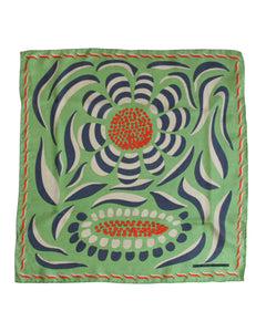 Les Belles Vagabondes Boxed Printed Silk Scarf