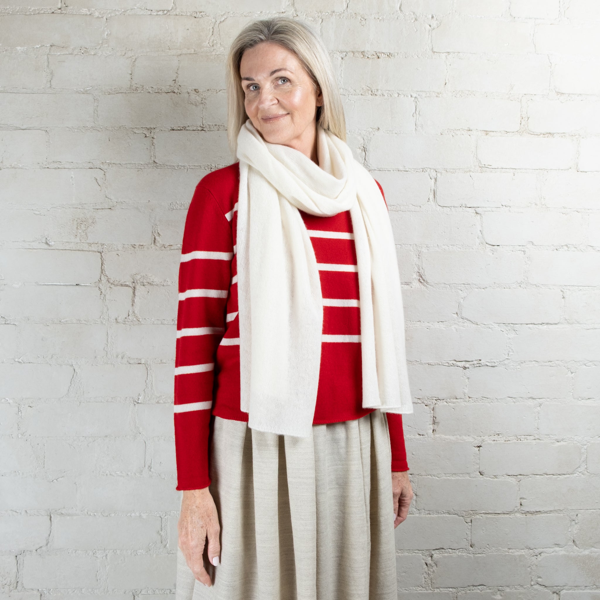 Cashmerism Shawl Scarf in One