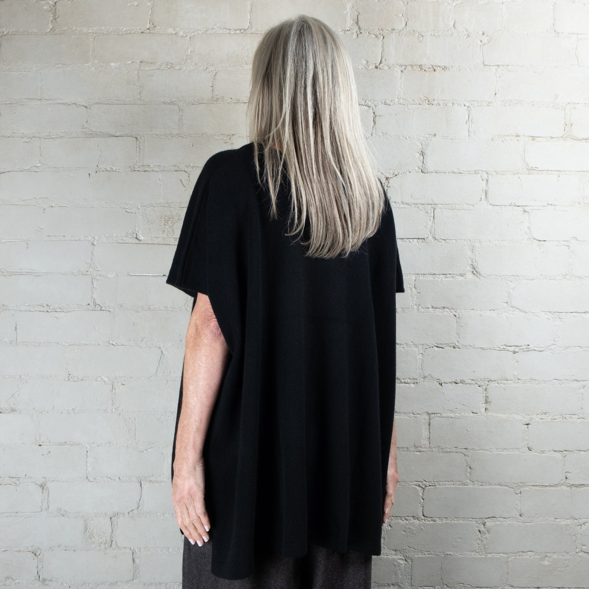 Cashmerism Cashmere Oversized Poncho Pullover