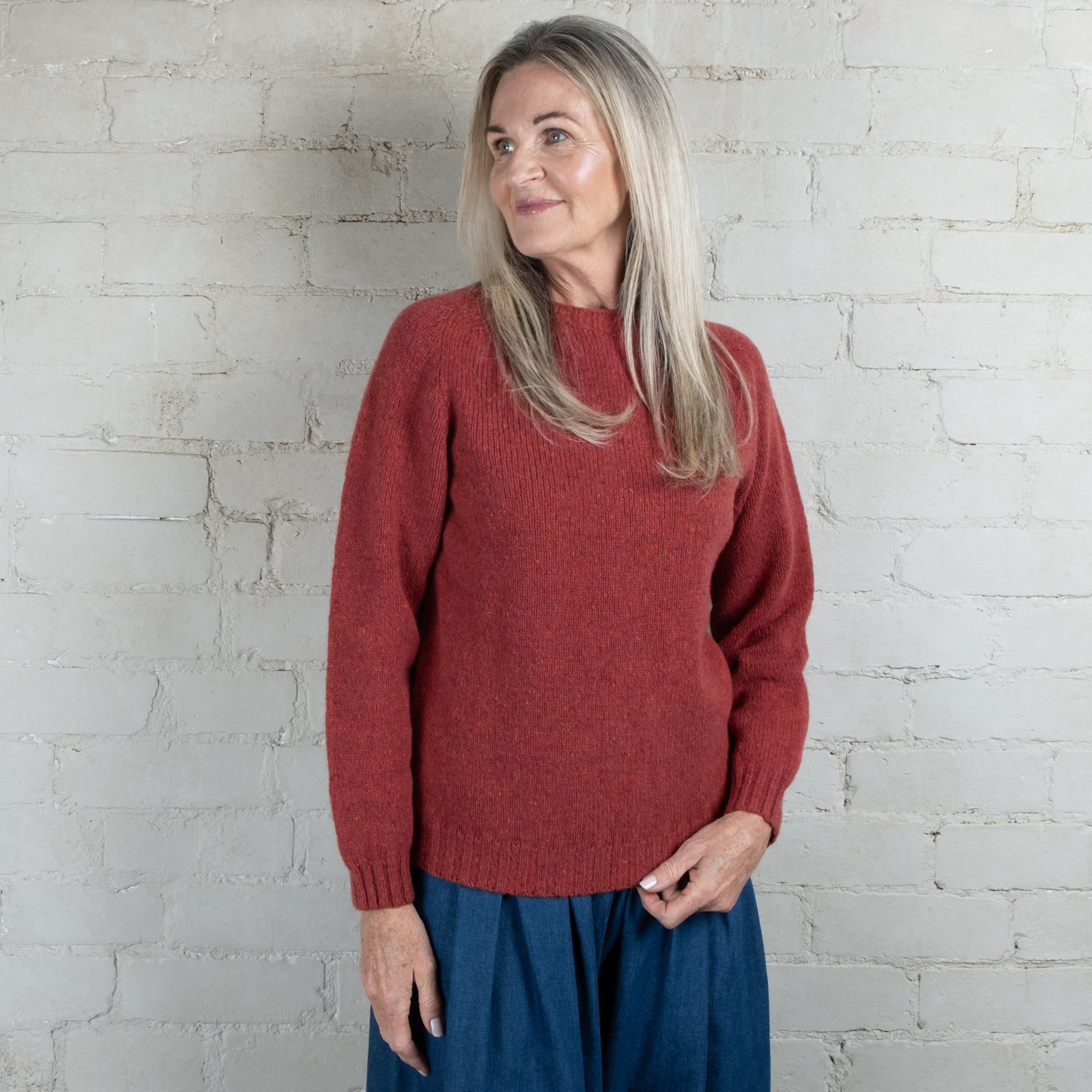 Harley of Scotland Oronsay Wool Sweater