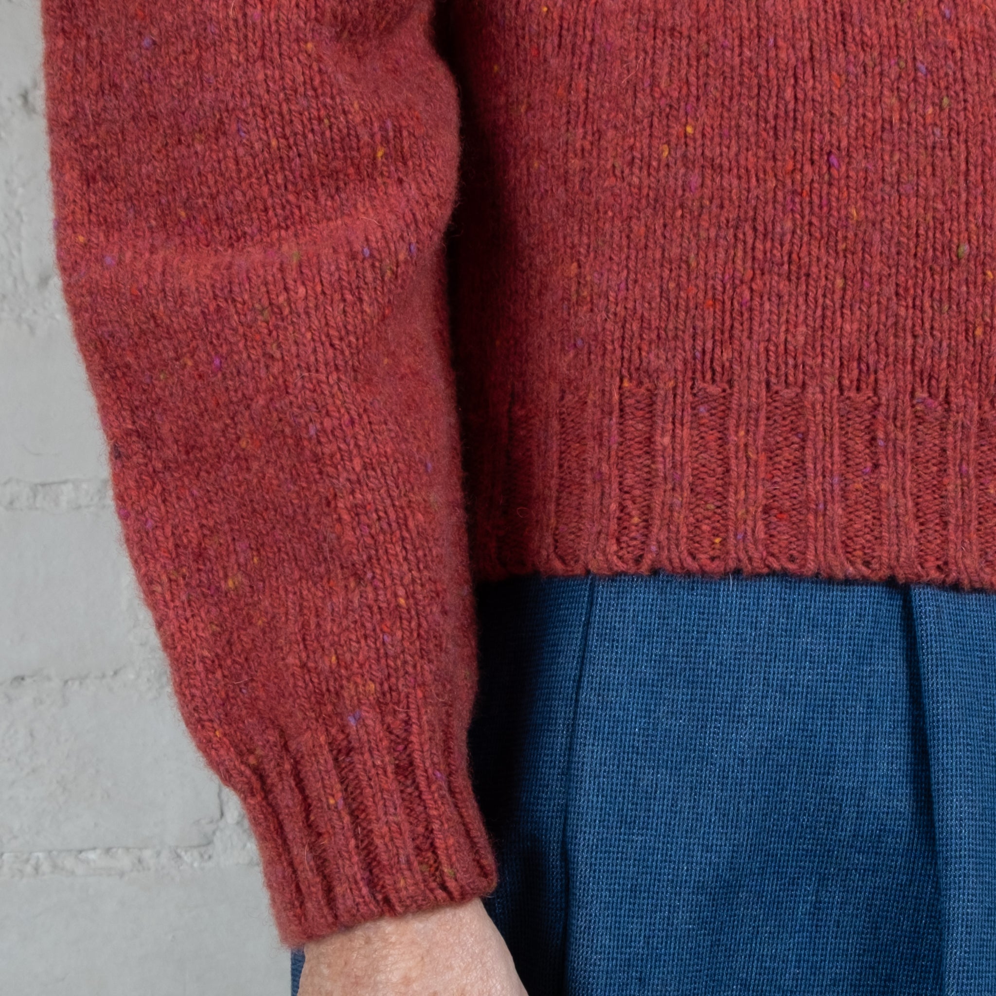 Harley of Scotland Oronsay Wool Sweater