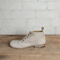 Victoria Varrasso Washed Suede Bootlettes