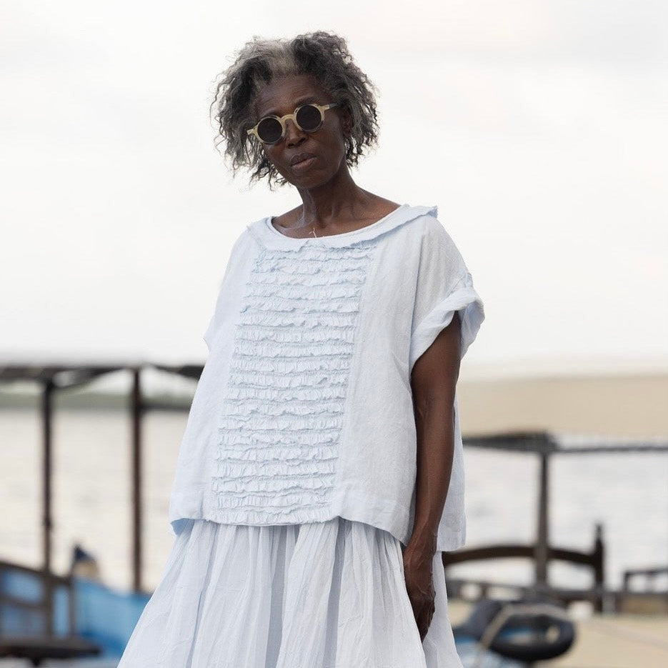 Meg By Design Jua Linen Top