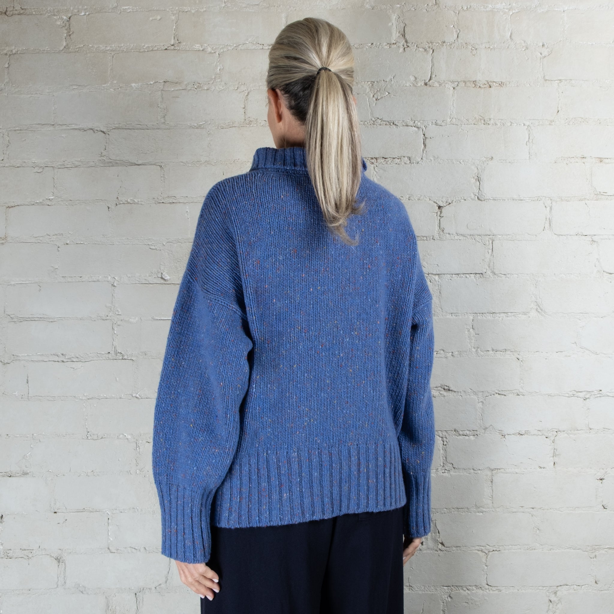 Merino Wool Paige Polo Neck