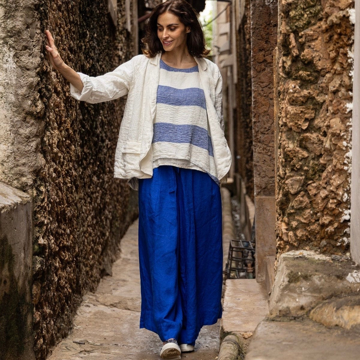 Meg By Design Linen Harriet Trousers