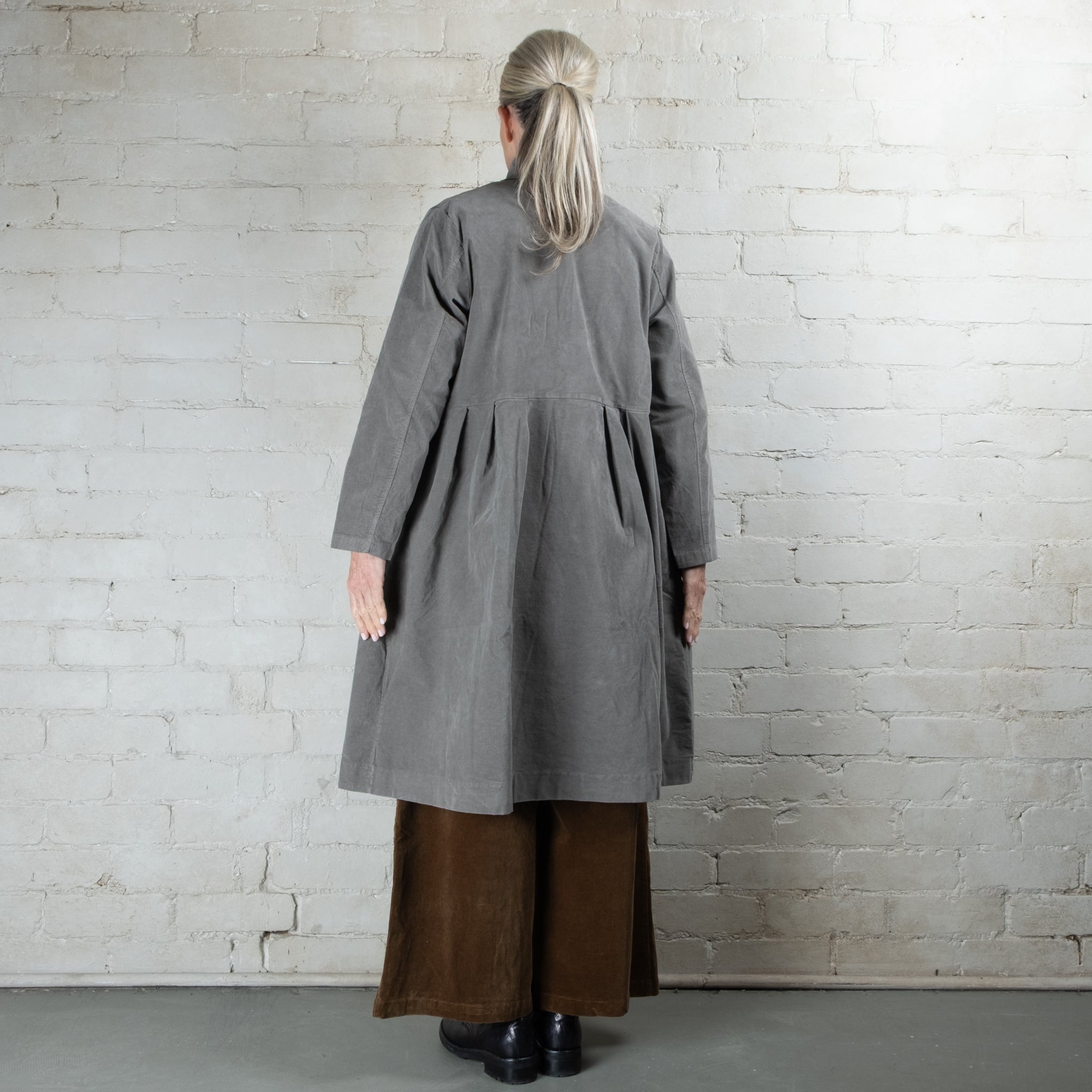 Frederic Pissarro Cotton Velvet Coat
