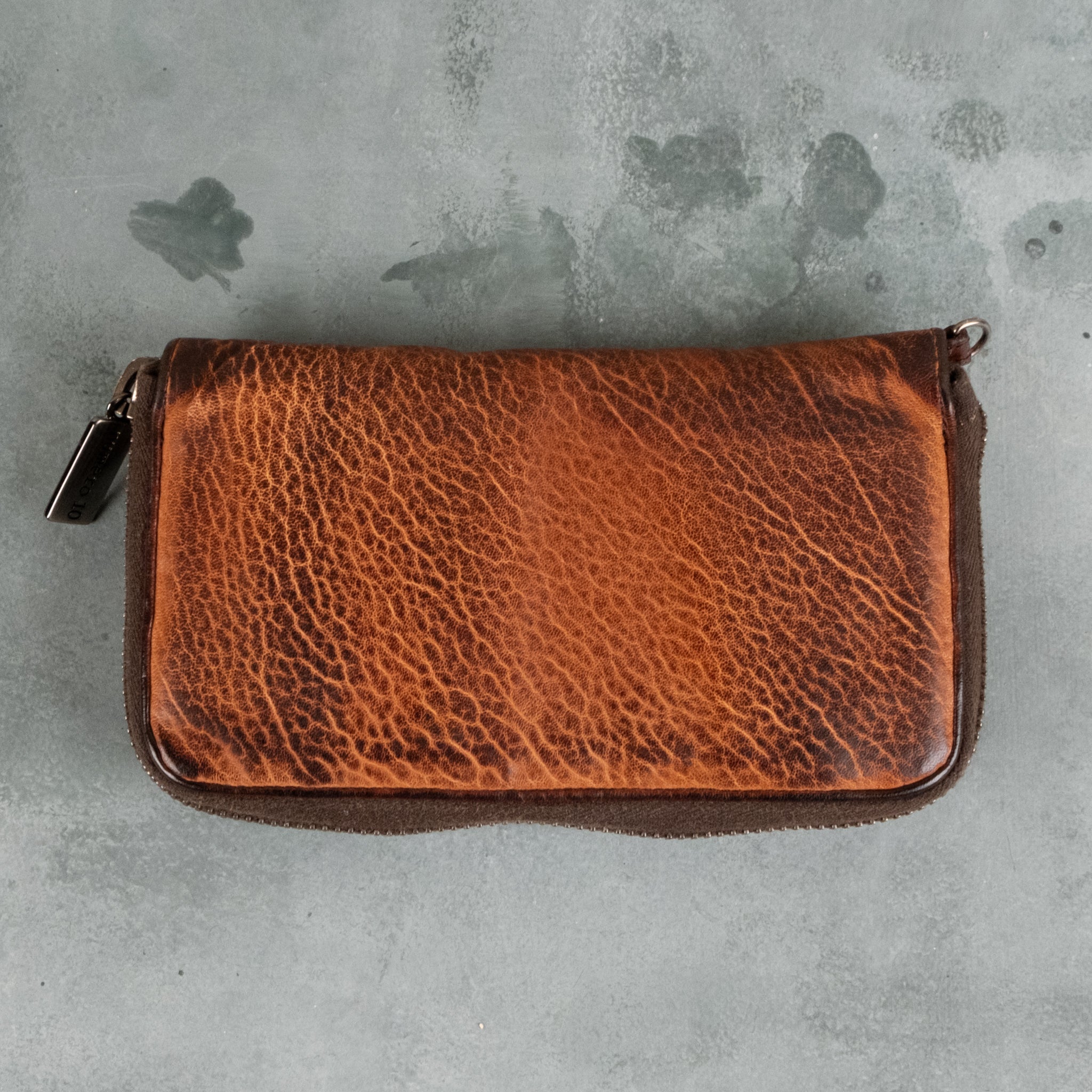 Numero 10 Queens Rhum Leather Wallet and Bag