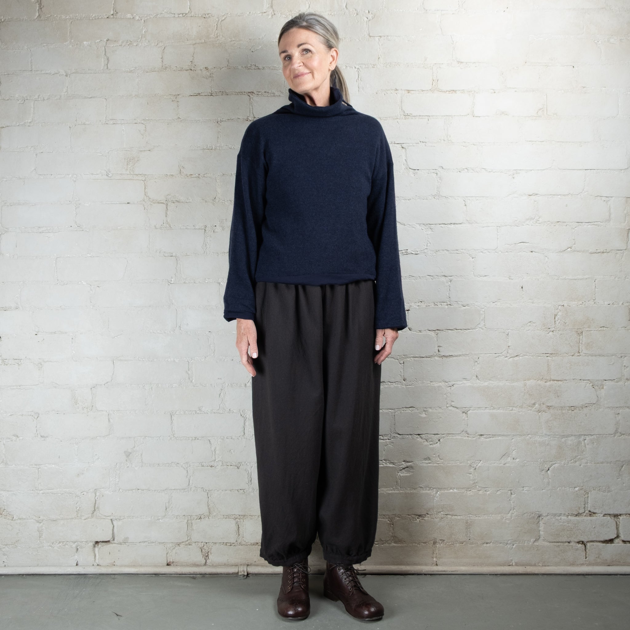 Elsa Esturgie Ocelot Woollen Pants
