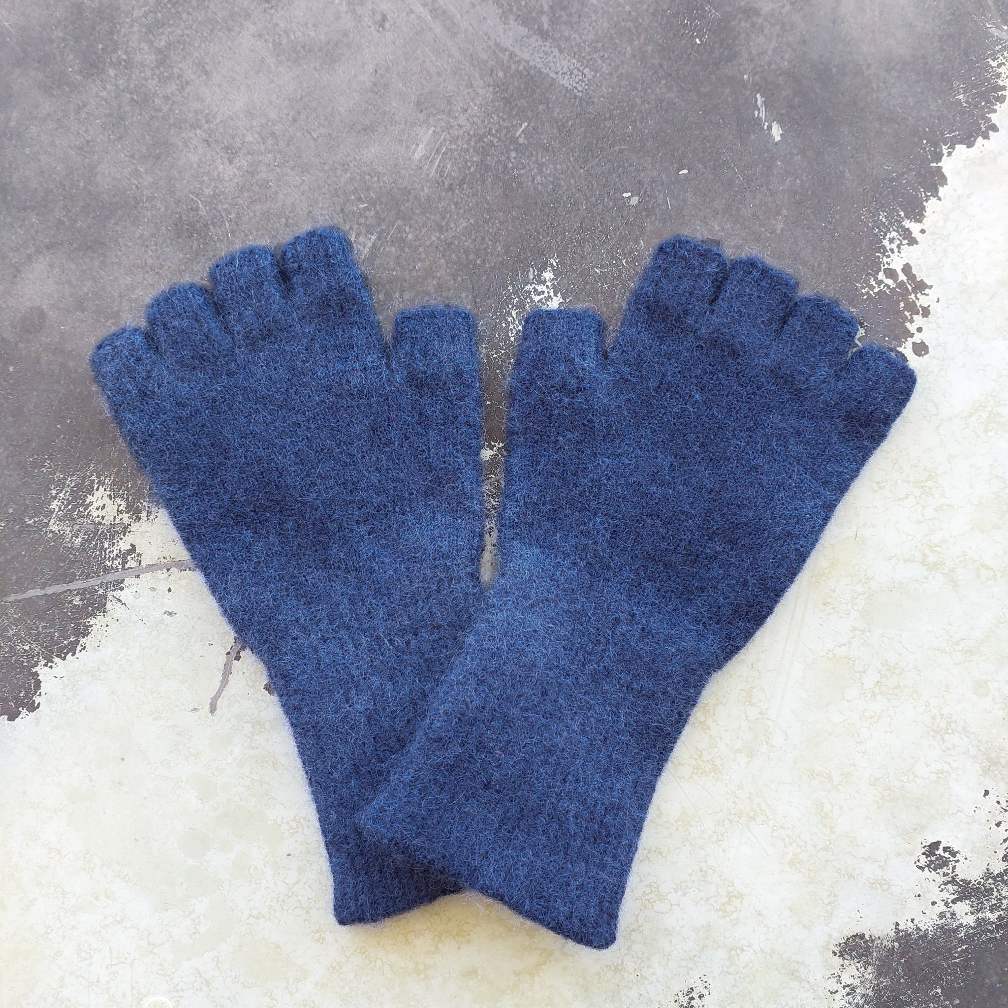 Penelope Durston Angora Lambs Wool Fingerless Gloves