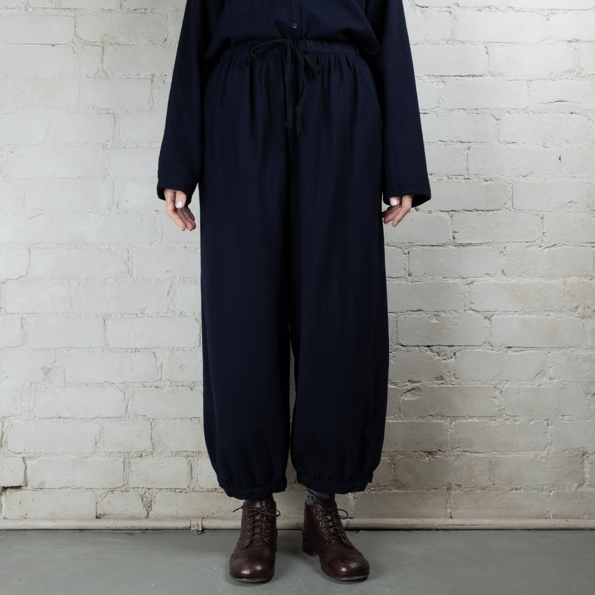 Elsa Esturgie Ocelot Woollen Pants