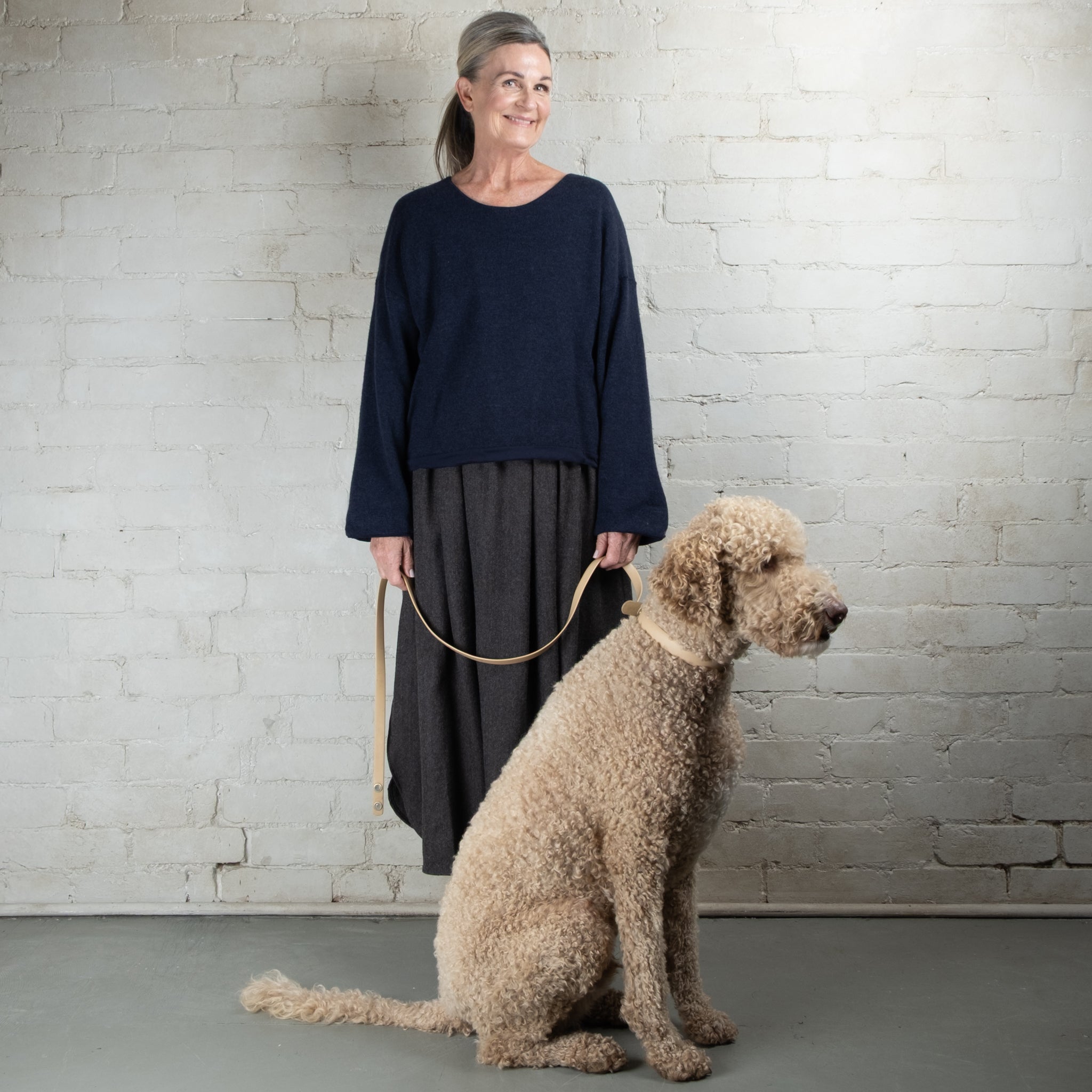 Elsa Esturgie Oubli Organic Cotton Lined Wool Sweater