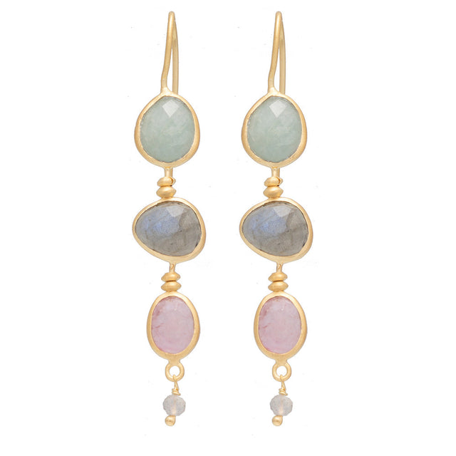 Rubyteva Yves Earrings