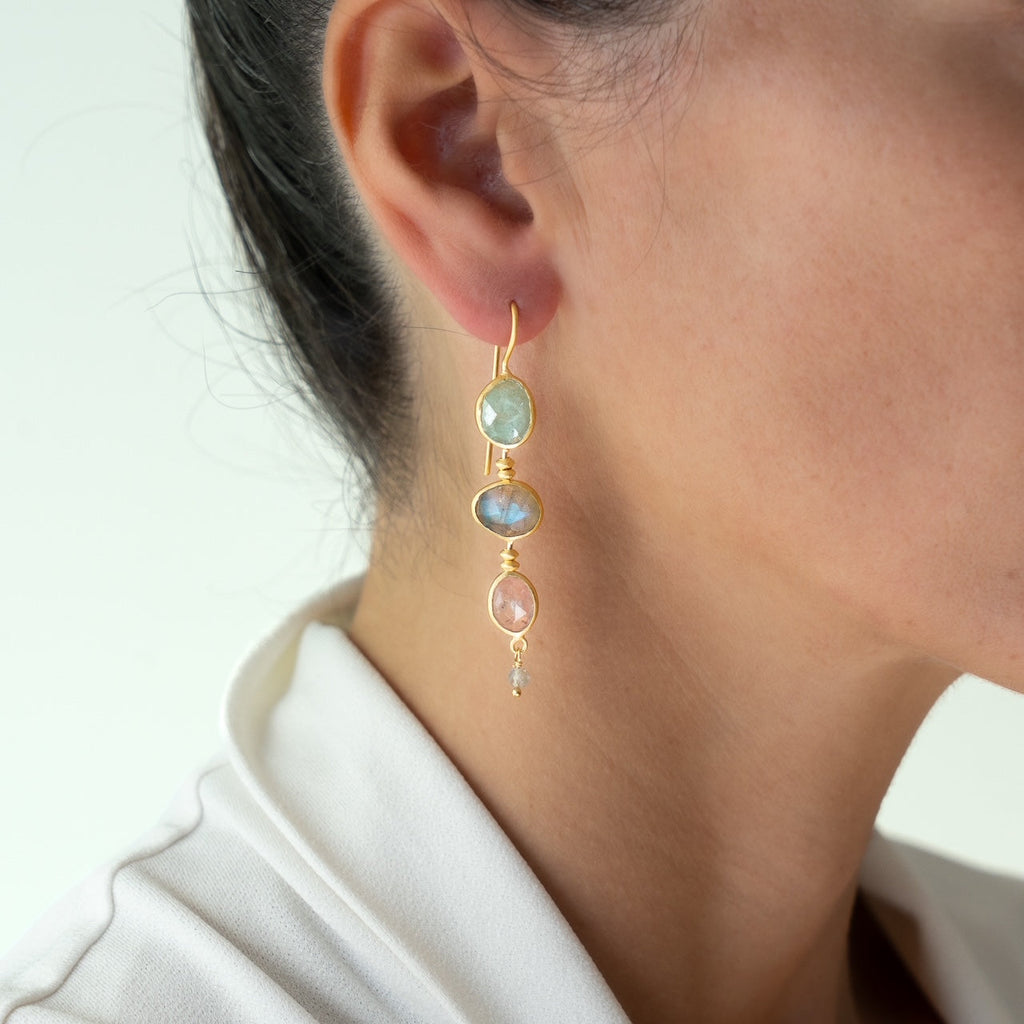 Rubyteva Yves Earrings