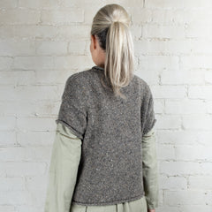 Fisherman Out of Ireland Donegal Knit T-Shirt with Pocket