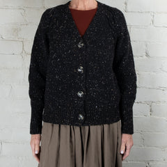 Fisherman Out of Ireland Slouchy Donegal Knit Raglan Cable Detail Cardi