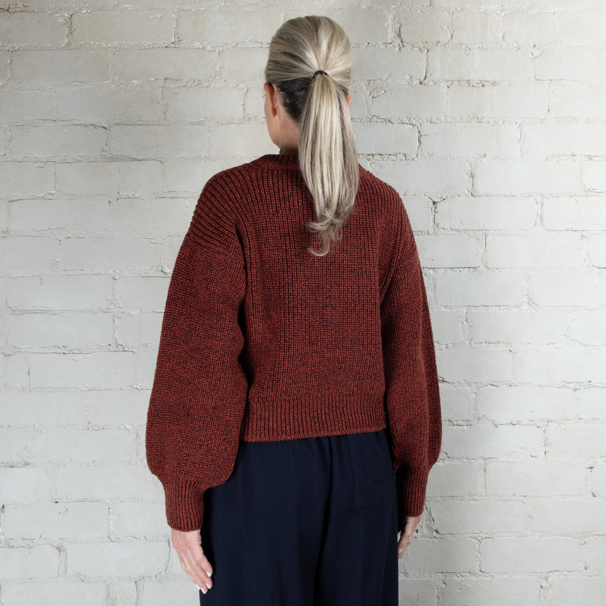 Merino Wool Nuada Crew Neck Sweater