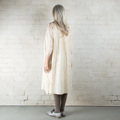 Rubia & Neel Gaia Tea Jamdani Cotton Dress