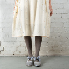 Rubia & Neel Gaia Tea Jamdani Cotton Dress