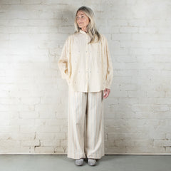Rubia & Neel Fonda Long Desert Stripe Cotton Pants