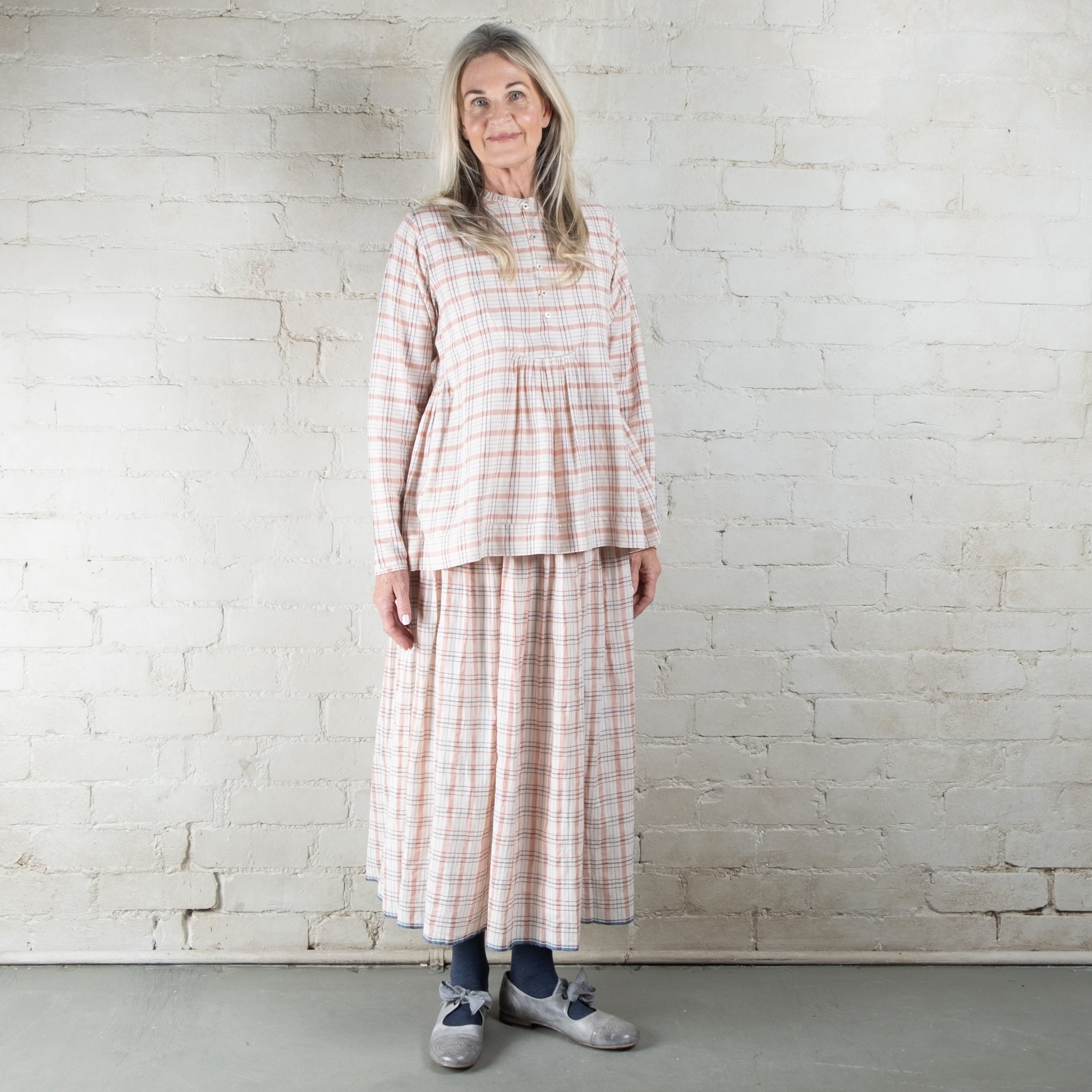 Rubia & Neel Adeline Cotton & Silk Blouse