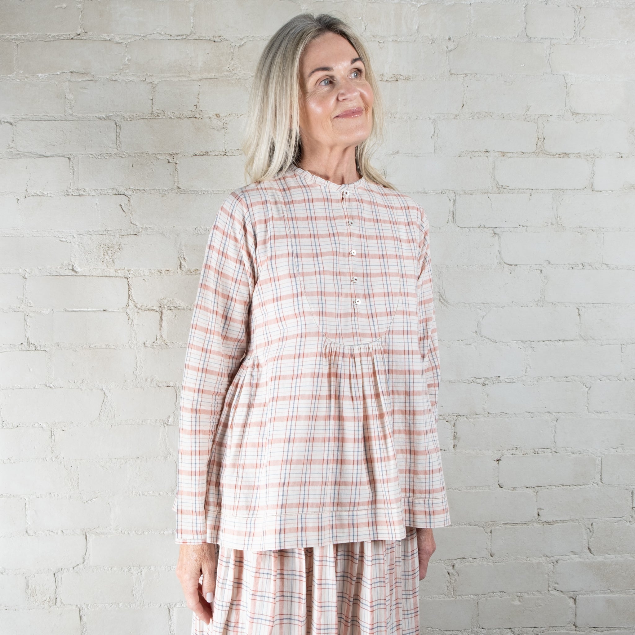 Rubia & Neel Adeline Cotton & Silk Blouse