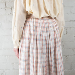 Rubia & Neel Clarissa Cotton & Silk Skirt