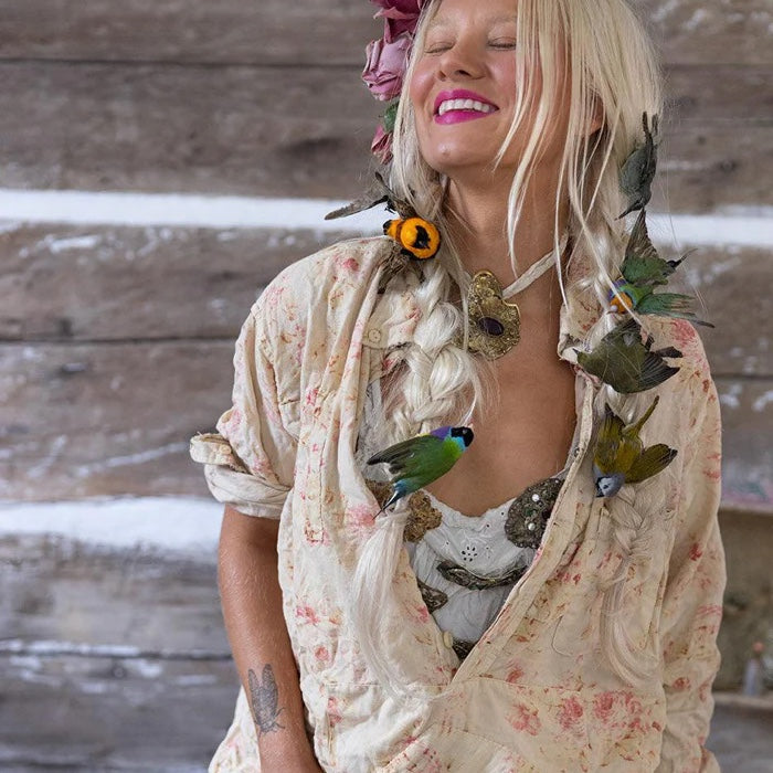 Magnolia Pearl Raya Floral Print Shirt