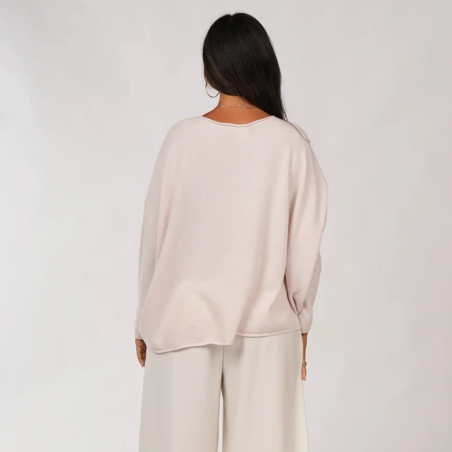 Montaigne Olivia Boxy Wool Jumper
