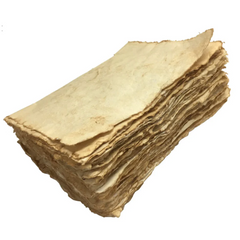 Handmade Cotton Rag Paper Tea Dyed Notebook 18cmx24cm