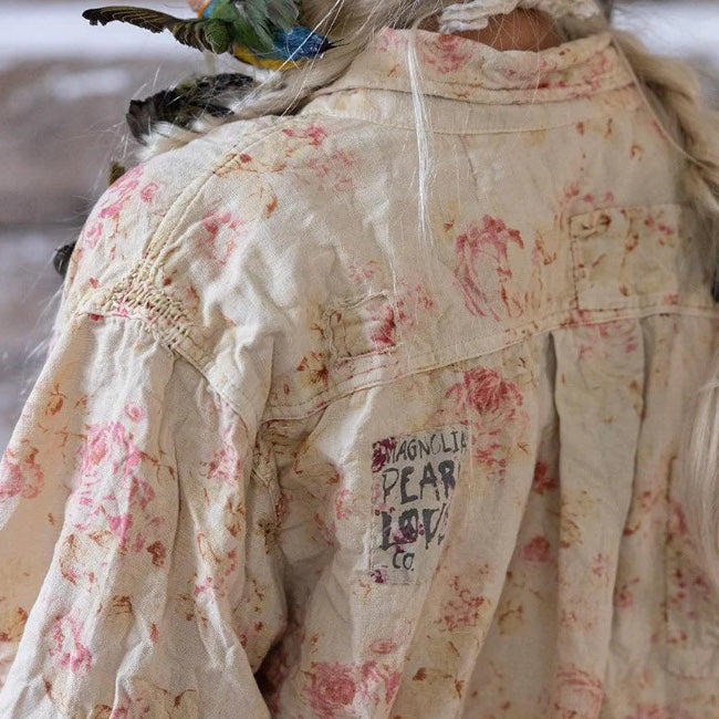 Magnolia Pearl Raya Floral Print Shirt