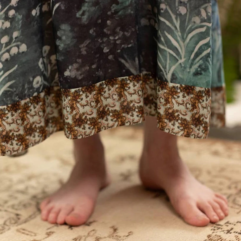 Market of Stars Theatre of Dreams Bohéme Dear Print Long Maxi Slip Dress