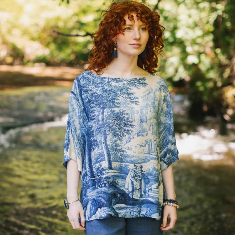 Market of Stars Let The Light In Luxe Tunic Top