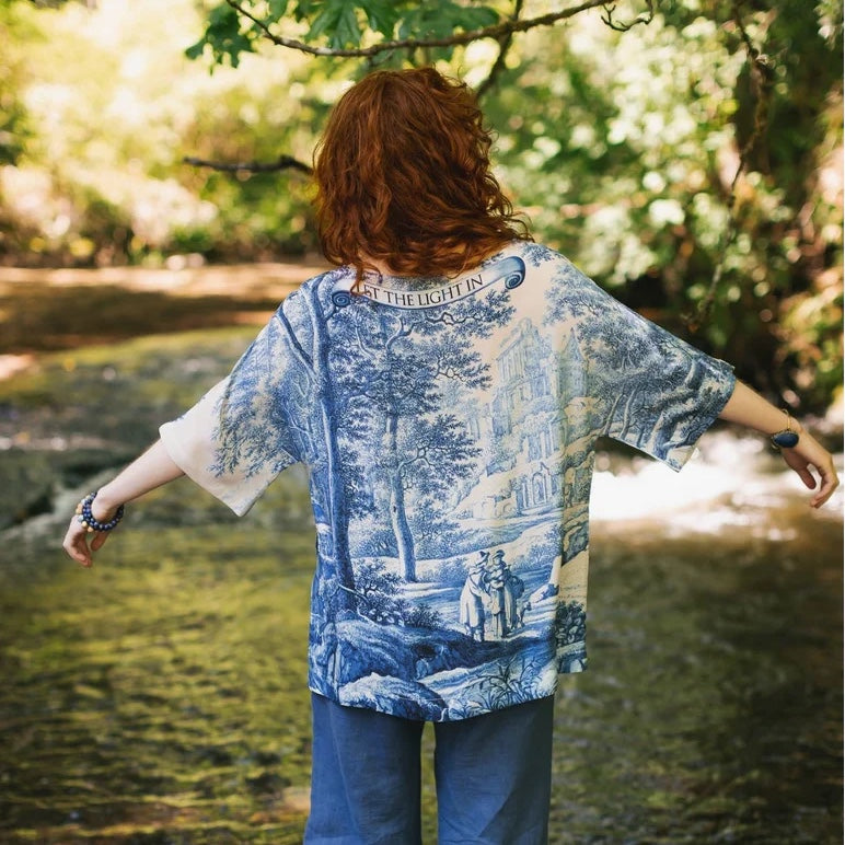 Market of Stars Let The Light In Luxe Tunic Top